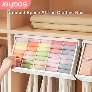 Opbergdozen Bins Joybos Grid Underwear Lade Organizer Socks kleding Opbergladen Eco-vriendelijke zelfklevend onder de bureau Storag Item 230314