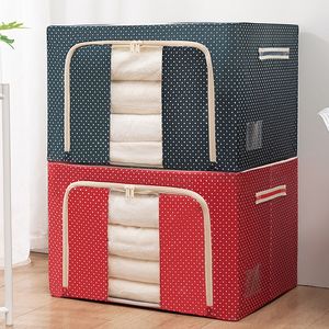 Opbergboxen bakken grote capaciteit kleding opbergdoos opvouwbare stofdichte kast organisator vouwen oxford doek bagage deken quilt sorteerzak 230321