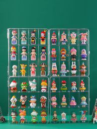 Opbergdozen Bakken Overig Huishouden Organisatie Blind Box Showcase Actiefiguren Vitrine Model Collectible Stofdicht speelgoed Doll Storage Organizer 230721