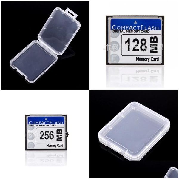 Boîtes de rangement Bacs Boîte en plastique Pp Boîtes de carte mémoire de couleur pure Mini Portable Cf Rhiannon Facile à transporter Nouveau modèle 0 12Ys J2 Drop D Dhyod
