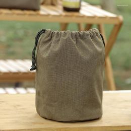 Boîtes de rangement bacs S sac à cordon grande capacité anti-rayures fournitures de Camping sac de voyage pour l'extérieur