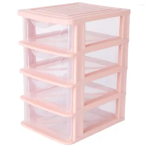 Boîtes de rangement transparentes, organisateur de bureau, étui de maquillage, support d'affichage de cuisine, jouet de table, vanité utile divers