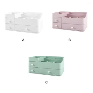 Boîtes de rangement de maquillage en boîte, boîte étanche, Durable et pratique, plusieurs compartiments pratiques, vert