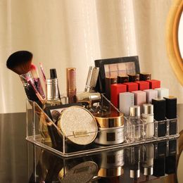 Opbergdozen Verzorging Helder voor de huid en organisator Acryl Cosmetische Laden Stapelbare doos Grote kast Dressoir Make-up Display Met