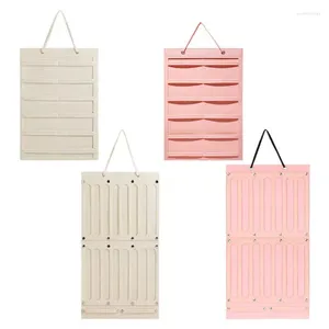 Boîtes de rangement Cliw Clip Herder Hair Accessoires Accessoires Élégamment organisateur pour bandeau Cliw Closet Home