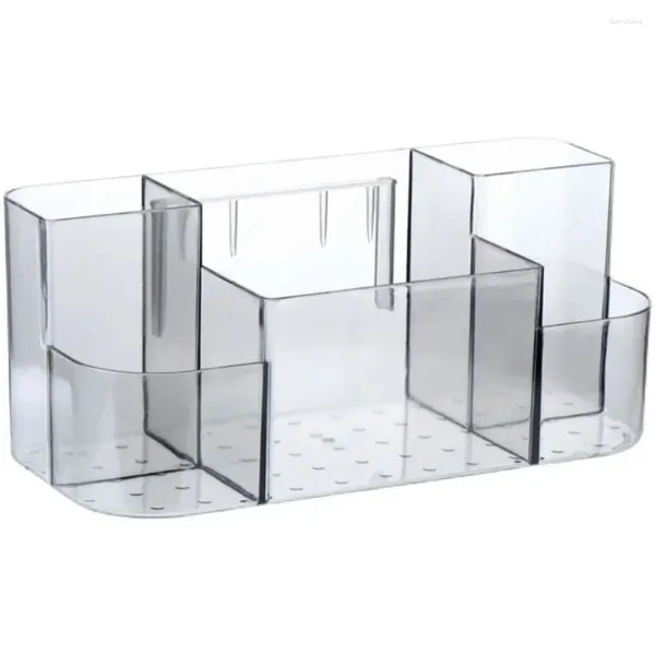 Boîtes de rangement transparentes, organisateur de cosmétiques, sans perçage, boîte de montage mural, trou de filtre adhésif, étagère de salle de bains, armoire