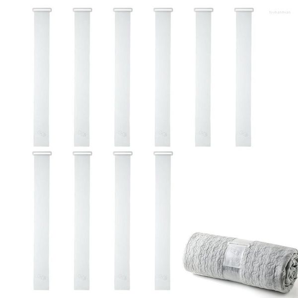 Boîtes de rangement Rouleaux de vêtements Organisateur auto-adhésif Rouleau de bande Réutilisable Paresseux Pliant Vêtements Roll-up Pour