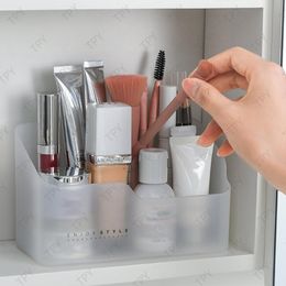 Boîtes de rangement Cosmetic Box Organizer Panier Makeup pour bureaux étagères de la salle de bain étagère de douche de salle de bain Caddy Bureau bien organisé les poubelles