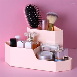 Opbergdozen Cosmetica Doos Make Up Organizer Hoek Desktop Organiseren Plastic Huishoudelijke Container2498