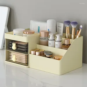 Boîtes de rangement, boîte de finition de bureau, fournitures de bureau cosmétiques, tiroir à outils, support de salle de bain