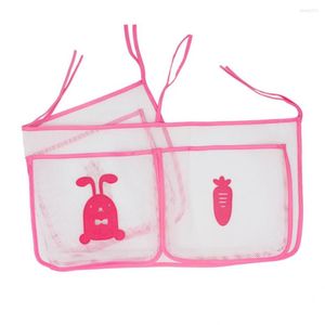 Opslagboxen Handige kinderdagverblijf Decoratie Crib Hanging Bag Organizer Anti-Scratch Saving Space