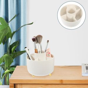 Opbergdozen Holder Organisator Brushpen Make -up Roterende Desktop Deskcaddy Stationery Tabletop Container Box Office Compartments Cups