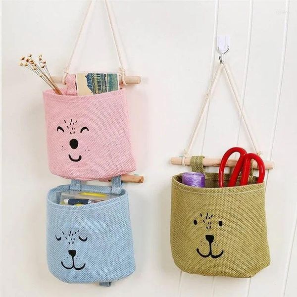 Cajas de almacenamiento para el hogar, bolsas de moda, bolsa de baño de Color aleatorio, artículos diversos, juguetes de pared, bolsillos, bolsa organizadora para colgar, herramientas