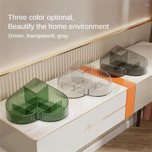Opbergdozen Lichte luxe desktopbox Hartvormige cosmetica-mand Creative Home Compartimentalized sieraden Organisator