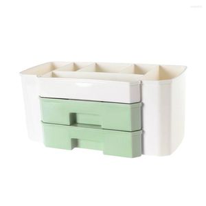 Boîtes de rangement organisateur de maquillage, grand étui maquillage, organisateur de vernis à ongles, boîte de salle de bain, ameublement de maison