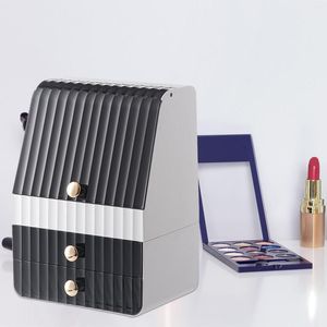 Boîtes de rangement organisateur de maquillage boîte cosmétique étanche pour accessoires de cheveux fard à paupières chambre bureau salle de bain