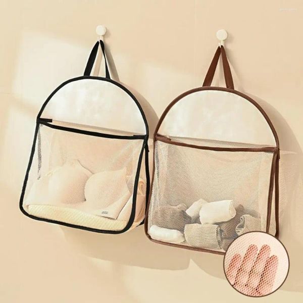 Boîtes de rangement Mesh Baging Sac Cartoon Imprimé Net pour sous-vêtements Organisation Capacité Pouche de pochettes Sundries