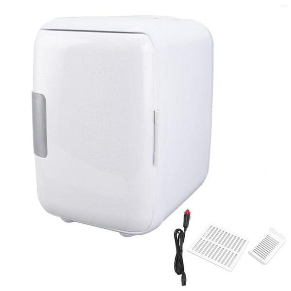 Boîtes de rangement Mini réfrigérateur Capacité de 4 litres Petite voiture de séparation détachable portable Application large pour les cosmétiques