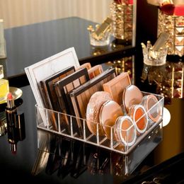 Boîtes de rangement organisateur de maquillage moderne boîte de cosmétiques résistante à l'usure 7 grilles garder le maquillage bien rangé