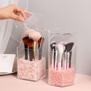 Opslagboxen Multi-stijl make-updoos Cosmetische rek gebruikt voor gebruiksvoorwerpen Beadborstelaccessoires