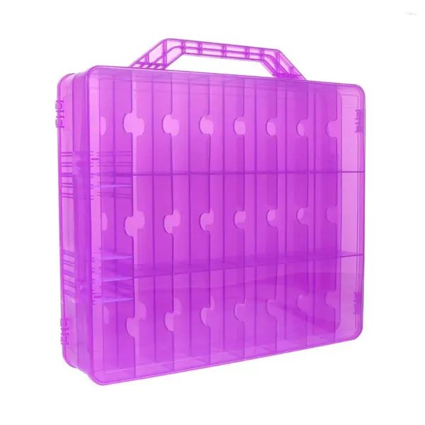 Boîtes de rangement Nail Gel Organisateur Polonteur Habilleur DIVITEUR ALIMENTABLE DIVITEUR ALIMENTATIQUE PORTABLE PARTICS DE LIPSTICKS CONTUNTÉS POUR FEMMES FILLES ROSE