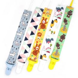 Storage Boxes Pacifier Clip Cute -shaped 29cm Multicolour Baby Supplies Anti-lost Toy Belt Animal Pattern Portable Nipple Chain