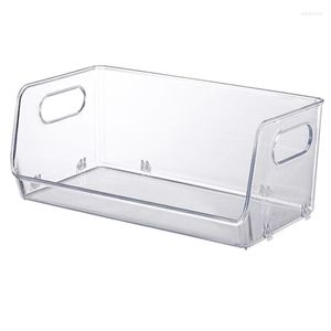 Boîtes de rangement en plastique, organisateur de maison, réfrigérateur, bac de réfrigérateur, garde-manger, Organization d'armoire