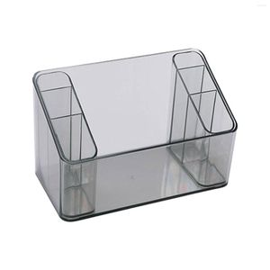 Opslagboxen draagbare cosmetische weergave Case Office Supplies Organisator Desk Make -uphouder voor huidverzorging Nagellaklipsticks Cosmetics