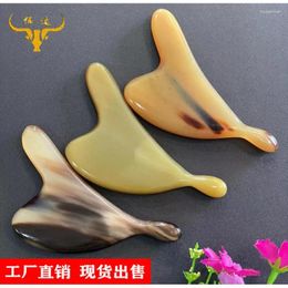 Boîtes de rangement Débrocher la plaque Dolphin avec un peigne à sourcils de massage point