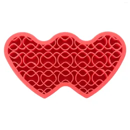 Boîtes de rangement en Silicone, porte-brosse cosmétique, présentoir de rouge à lèvres, support de maquillage de table