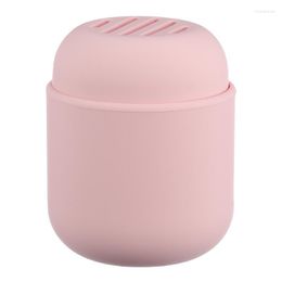 Opbergdozen Sponge houder make -up case cosmetica droog containersponges blender doos siliconen schoonheid houders