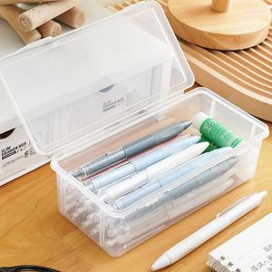 Opbergdozen Transparante Cosmetische Box Plastic Grote Capaciteit Desktop Home Briefpapier Organizer