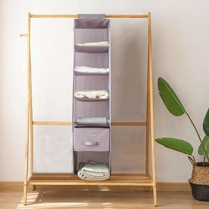 Opbergdozen garderobe hangende tas schoenreeks massieve kleur stofdichte kast organisator home speelgoed kledinghouder draagbare zeslaag