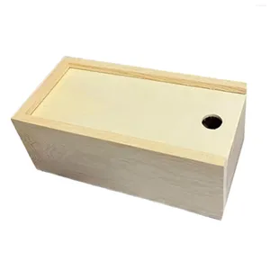 Boîtes de rangement en bois organisateur de maquillage épais pratique élégant bureau ménage Durable pour salon salle de bain comptoir stylo