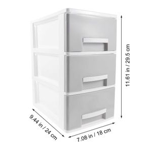 Opslagcase Grote laden Containers Plastic Bakken Eenvoudige desktop PP Organisator Tabel Student HKD230812