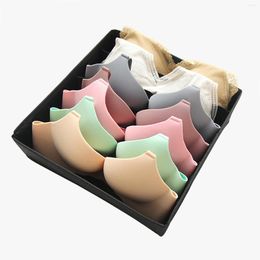 Opslagladen 4PCS Invouwbare lade Organisator Divider Kast Kastboxen voor ondergoed BS -sokken Ties Dakkerchieves