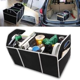 Tiroirs de rangement Trunk Organizer des sacs de conteneurs Boîte de conteneurs Auto Intérieur Accessoires 346H
