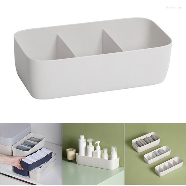 Tiroirs de stockage Chaussettes multifonctionnelles Sous-vêtements Drawer Organizer Divider Closet Box pour la maison