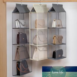 Opslag opknoping tas 2/3/4 lagen voor zak stofdichte niet-geweven stoffen opslag rack organizer moderne eenvoudige garderobe home organizer