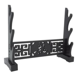 Supports de stockage Racks 123 couches support d'épée présentoir d'arme Katana Genji lame d'épée de samouraï japonais support de support d'épée médiévale support de stockage 231218