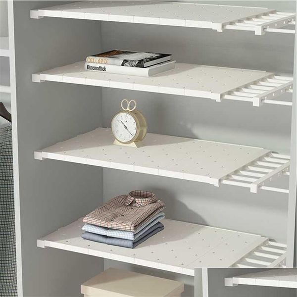 Supports De Stockage Racks Réglable Placard Organisateur De Stockage Étagère Murale Diffusion Dans La Cuisine Gain De Place Armoire Decore Ca Dh7A2