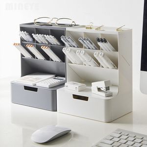 Porte-stockage Racks Multifonction Student Stal Holder Stationnery Classify Box Bureau Home Office Supplies Cosmetics Dather Sticker Organizer CGHNG 230621