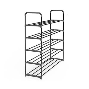 Storage Holders Racks Simple Multilayer Shoe Rack Assembly Shoe Cabinets Reinforced Steel Tube Frame Shoe Shelves Space-saving Large-capacity Cabinet 231010