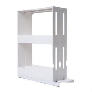 Soportes de almacenamiento Bastidores Organizador de especias Estante Mtifunction Estante de almacenamiento giratorio Deslice Gabinete de cocina Armario Gabinete1 4 V2 Drop De Dhp85