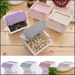 Opslag HouseKee Organisatie Home GardenStorage Flessen Jars ly Desktop Plastic Box Stationery Holder School Office Supplies met ER STAC