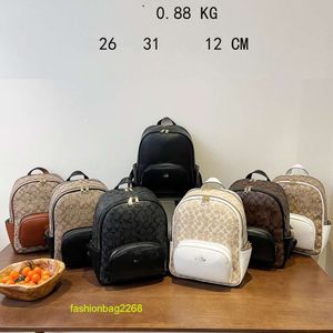 Winkelpromotie Designer Tas Backpack 2024 Nieuwe single-shoulder grote capaciteit reistas mode lederen handtas backpack trend biker tas