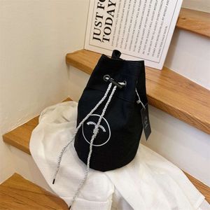 Winkelpromotie Designer Handtassen Drawtring Bucket Bag Make -up opslag Wash uit Crossbody kleine commutelsv