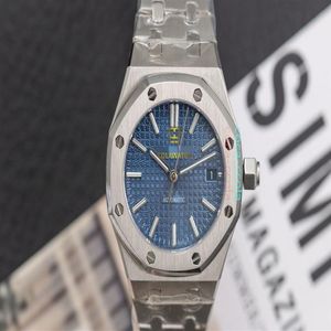 Recommandation du magasin montre étanche Diver Blue Dial 40mm Transparent Mécanique Automatique Mouvement Mens Watch Men's Bracele2831