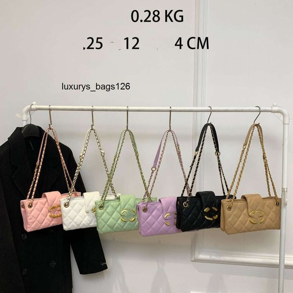 Tienda al por mayor bolso de hombro de diseñador 2024 nuevas de cuero bolso de mujer bolso inclinado moda multifuncional bolso de hombro bajo el brazo