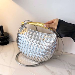 Les magasins sont à 85% de réduction sur le sac Cross Cross Body Sier Woven Woven Handbag Fashion Niche Dîner Wedding High Sensextsq